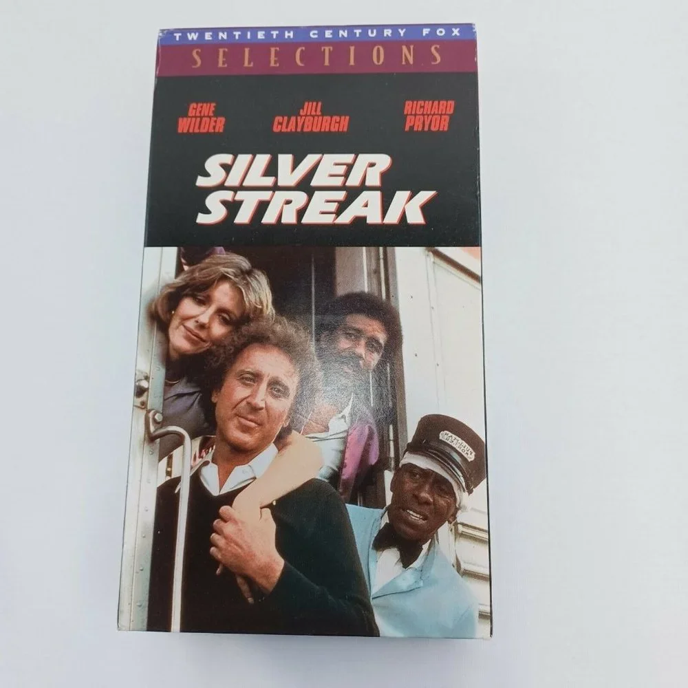 Silver Streak VHS Tape Movie Gene Wilder and Richard Pryor